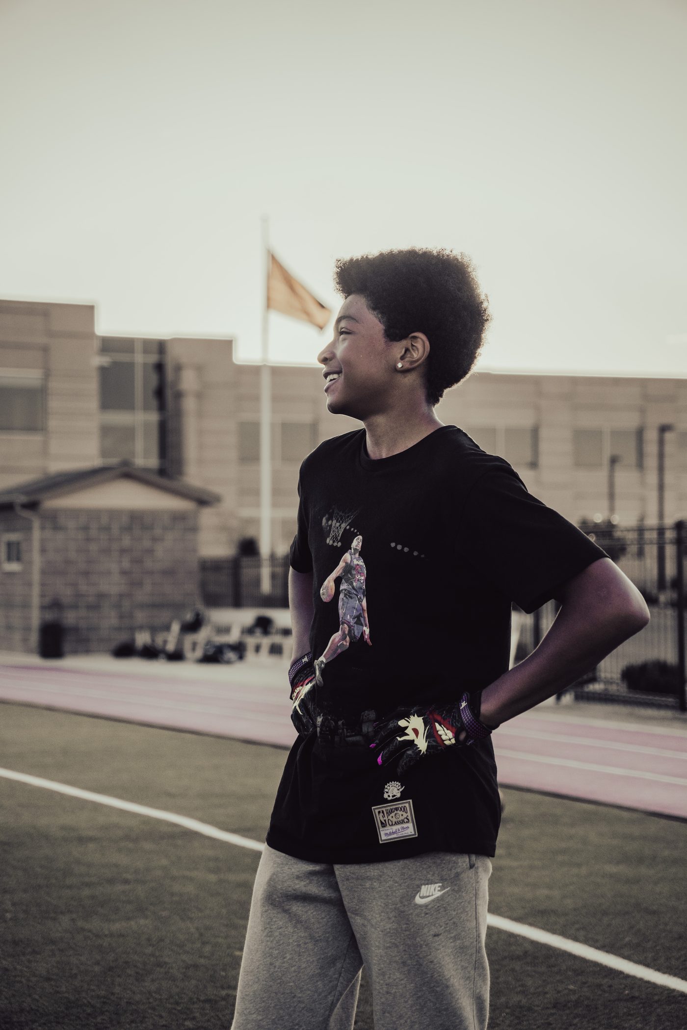 Game-day portrait
